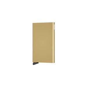 NEW SECRID men's rfid protected card holder in gold